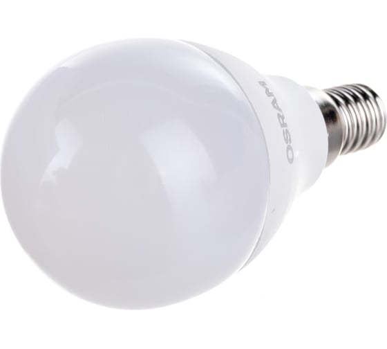 Светодиодная лампа OSRAM LED Value P E14 800лм 10Вт замена 75Вт 3000К теплый белый свет 4058075579712