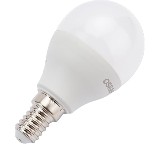 Светодиодная лампа OSRAM LED Value P E14 800лм 10Вт замена 75Вт 6500К холодный белый свет 4058075579774