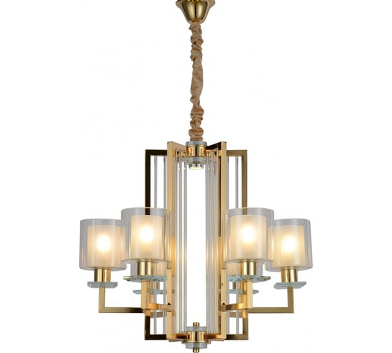 Подвесная люстра Lumina Deco Manhattan LDP 8012-6 F.GD