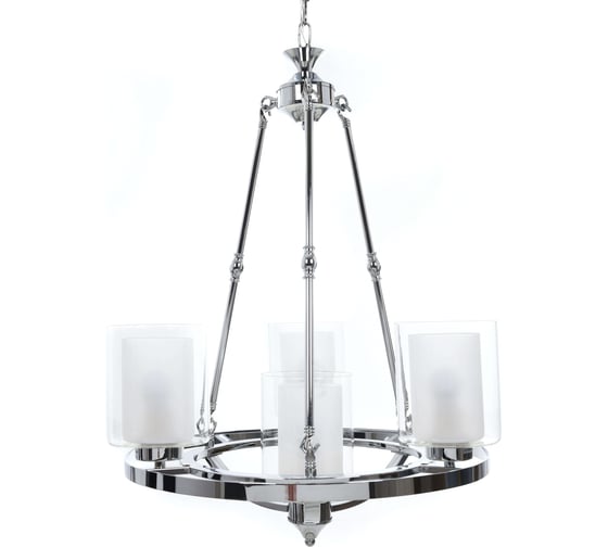 Подвесная люстра Lumina Deco Santini LDP 1220-4 CHR+WT