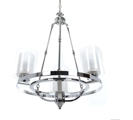 Подвесная люстра Lumina Deco Santini LDP 1220-4 CHR+WT