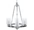Подвесная люстра Lumina Deco Santini LDP 1220-4 CHR+WT 4