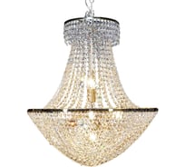 Хрустальная подвесная люстра Lumina Deco Aviolla LDP 10423