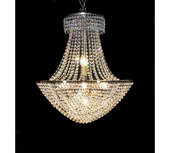 Хрустальная подвесная люстра Lumina Deco Aviolla LDP 10423