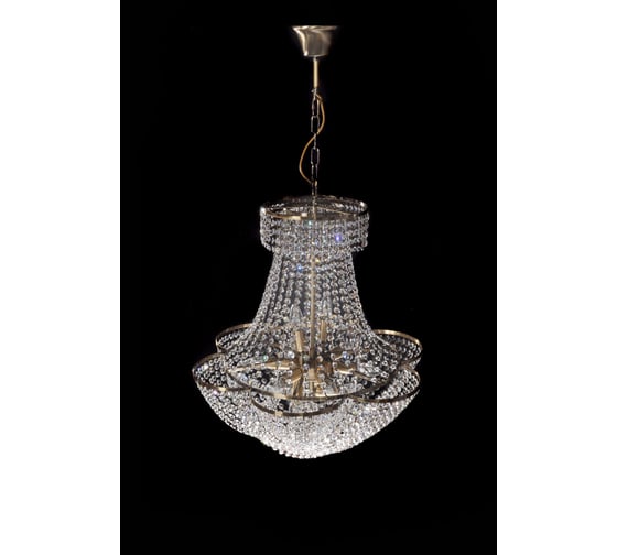 Хрустальная подвесная люстра Lumina Deco Aviolla LDP 10423