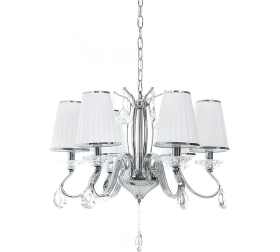 Хрустальная подвесная люстра Lumina Deco Finezzia LDP 9267-6 CHR