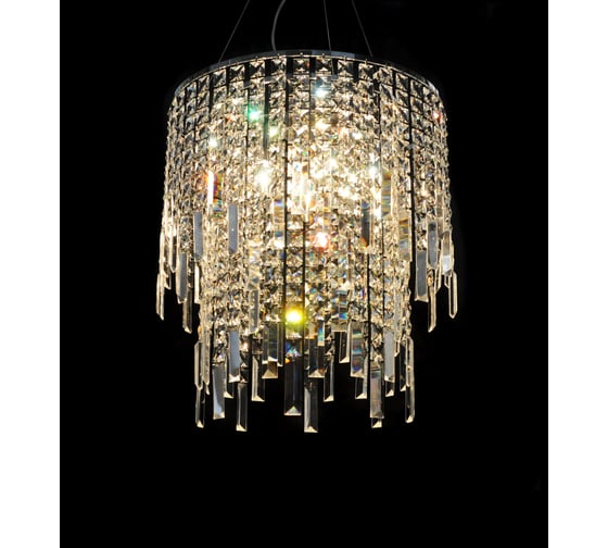 Хрустальная подвесная люстра Lumina Deco Zucchero LDP 2159-450 CHR