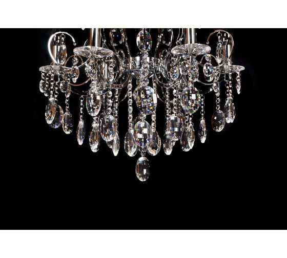 Хрустальная подвесная люстра Lumina Deco Daniella LDP 9123-6