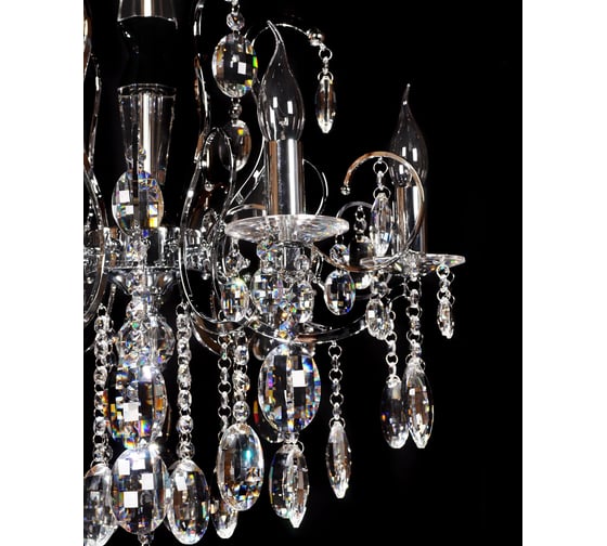 Хрустальная подвесная люстра Lumina Deco Daniella LDP 9123-6