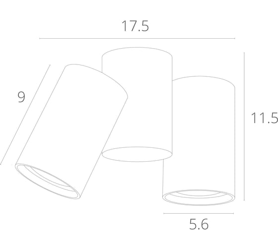 Потолочный светильник Arte Lamp GAVROCHE A1511PL-2BK