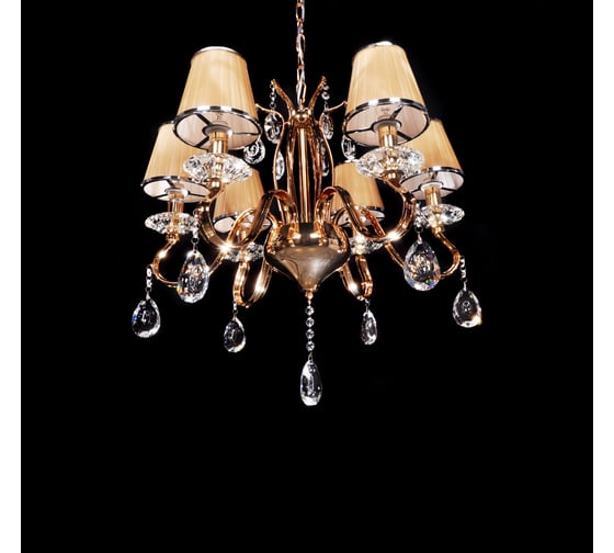 Подвесная люстра Lumina Deco Finezzia LDP 9267-6 GD
