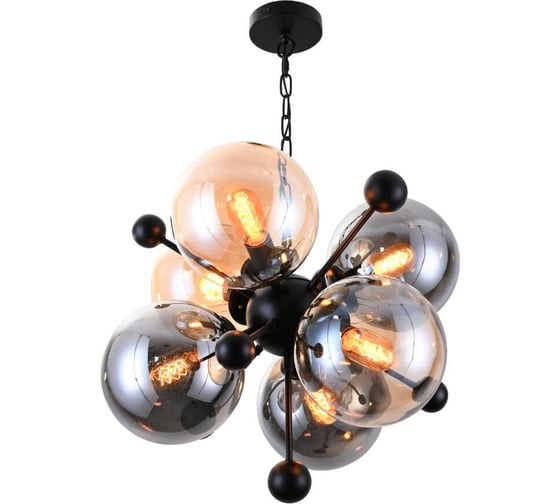 Подвесной светильник Lumina Deco Afrodis LDP 1138-6 AMB+GY
