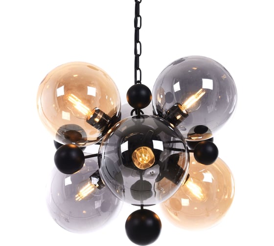 Подвесной светильник Lumina Deco Afrodis LDP 1138-6 AMB+GY