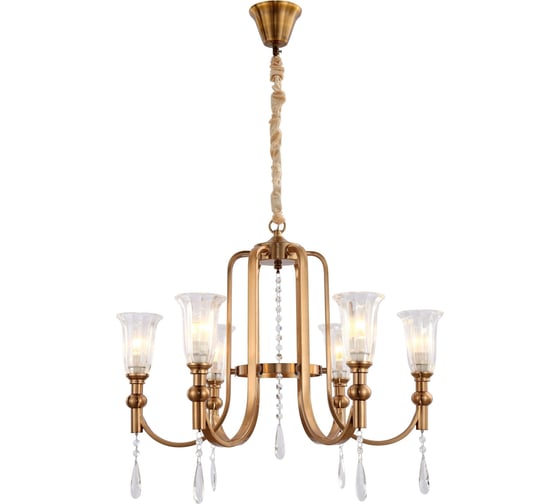 Подвесная люстра Lumina Deco Rionella LDP 8041-6 S.GD