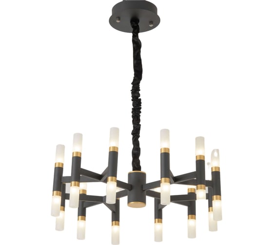Подвесная люстра Lumina Deco Richmond LDP 6035-24 BK+GD 1