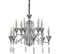 Подвесная люстра Lumina Deco Libero LDP 1230-12 CHR