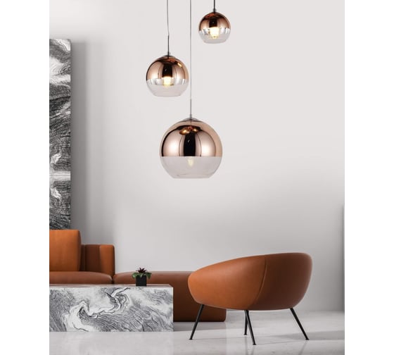 Подвесная люстра Lumina Deco Veroni LDP 1029-3 R.GD