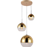 Подвесная люстра Lumina Deco Veroni LDP 1029-3 GD
