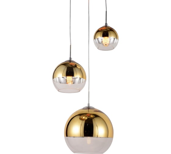 Подвесная люстра Lumina Deco Veroni LDP 1029-3 GD