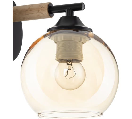 Бра Citilux TIKA с выключателем Чёрное CL133411