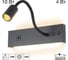Светильник с выключателем Citilux Декарт LED USB Чёрный CL704471 13
