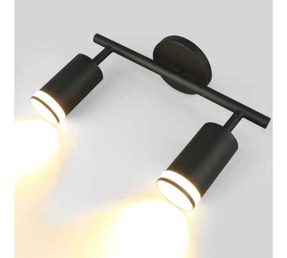 Накладной светильник на основании (спот) двойной General Lighting Systems Башня (D55*H100мм) GWL-2GU10-M-I 661834