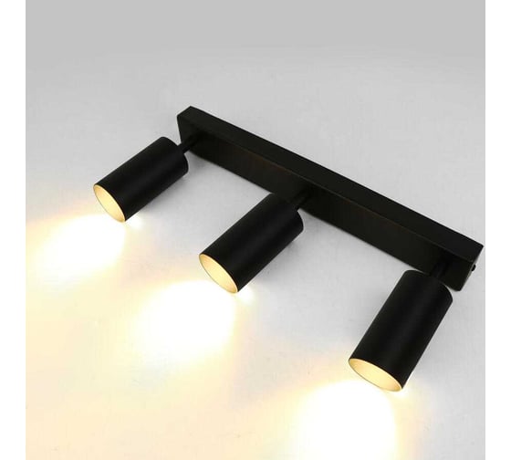 Накладной светильник на основании (спот) тройной General Lighting Systems Башня (100*D55*H100мм) GWL-3GU10 661825