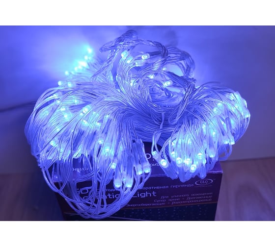 Светодиодная сетка GLQ, 144 диода, 2x1 м, GLQ -401-2*1M-144-B (БК)