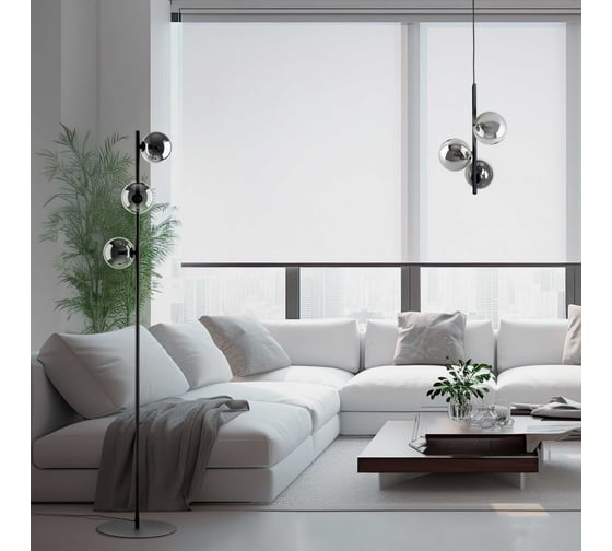 Напольный светильник со стеклянными плафонами TK Lighting 5717 Estera a068598