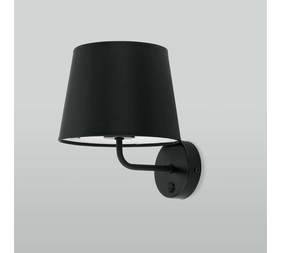 Настенный светильник с тканевым абажуром TK Lighting 1884 Maja черный a059604 1