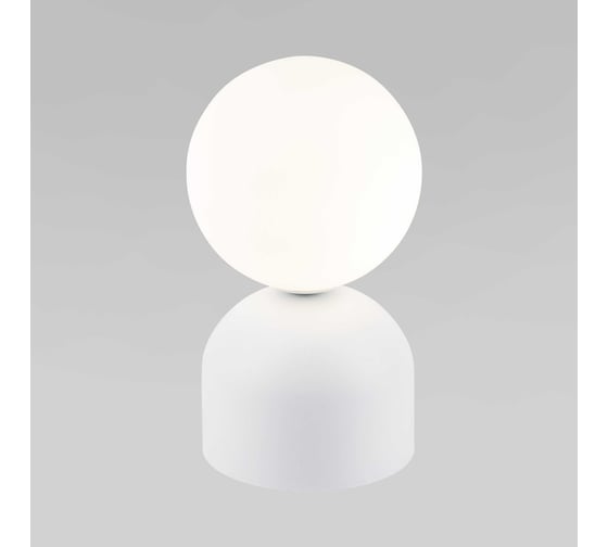 Настольный светильник со стеклянным плафоном TK Lighting 16037 Miki белый a068662 1