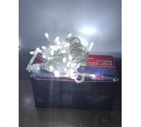 Светодиодная гирлянда GLQ, 48 диодов, длина 5 м, белый кабель GLQ -101C-5M-48-W