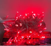 Светодиодная гирлянда GLQ, 100 диодов, длина 10 м, белый кабель GLQ -101T-10M-100-R