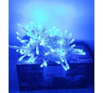 Светодиодная гирлянда GLQ, 100 диодов, длина 10 м, белый кабель GLQ -101T-10M-100-B