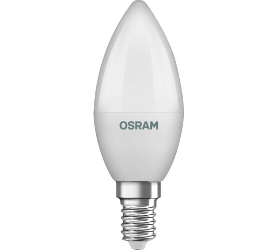 Светодиодная лампочка OSRAM LED STAR CLB100 9W/865 230VFR E14 10x1 RU 4099854327513 1