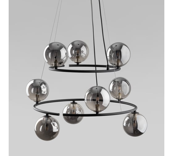 Подвесной светильник TK Lighting 6845 Anabelle черный/графит a068410