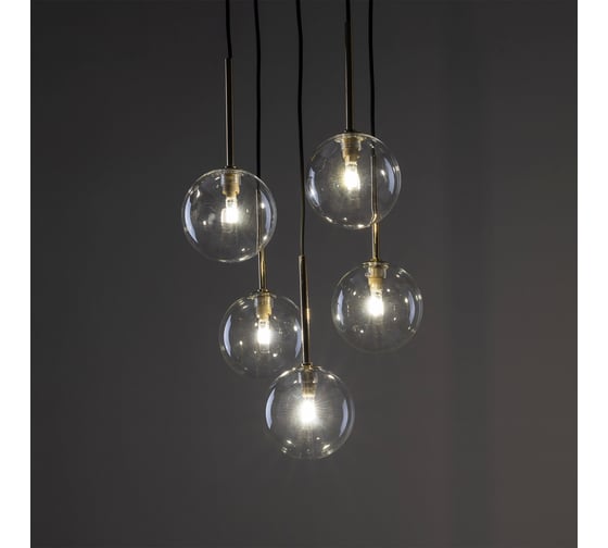 Подвесной светильник TK Lighting со стеклянными плафонами 5943 Nilos a068680