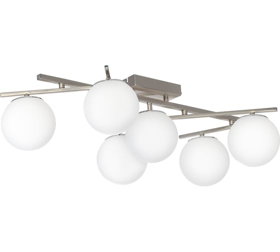 Люстра поворотная с пультом Citilux DORSY LED, матовый хром CL223161 1