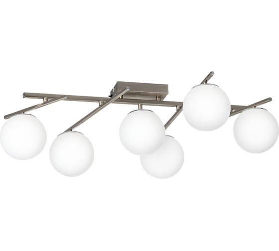 Люстра поворотная с пультом Citilux DORSY LED, матовый хром CL223161