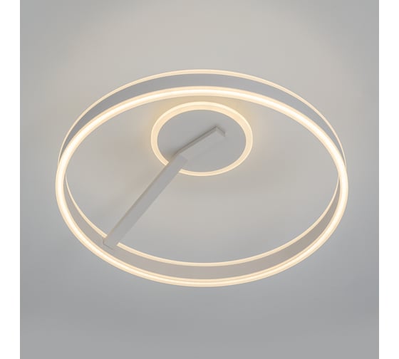 Люстра с пультом Citilux Дуэт LED, белая CL719750