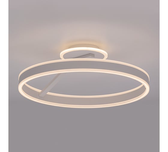 Люстра с пультом Citilux Дуэт LED, белая CL719750