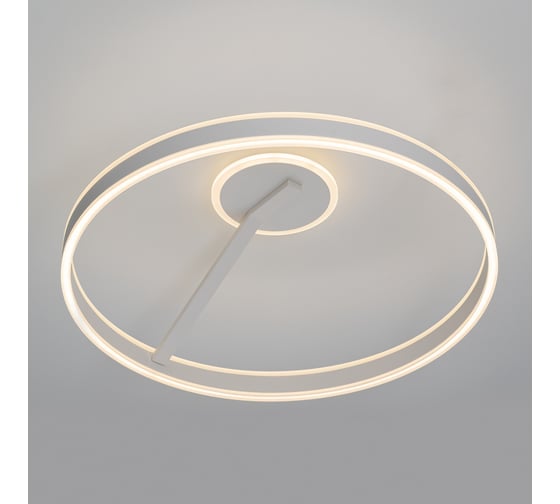 Люстра с пультом Citilux Дуэт LED, белая CL719760