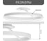 Люстра с пультом Citilux Дуэт LED, белая CL719760 12