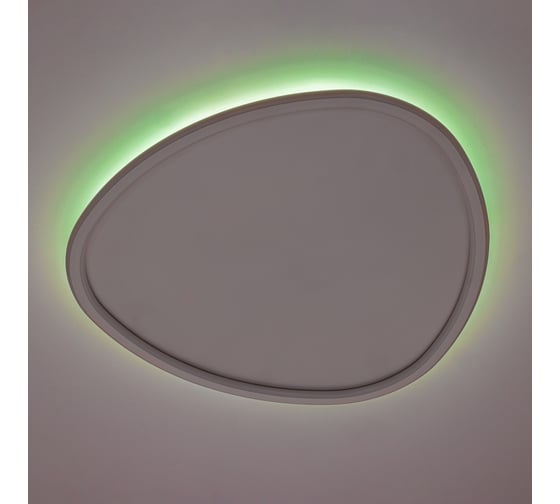 Люстра с пультом Citilux ТRIO LED, RGB, белая CL215B260E