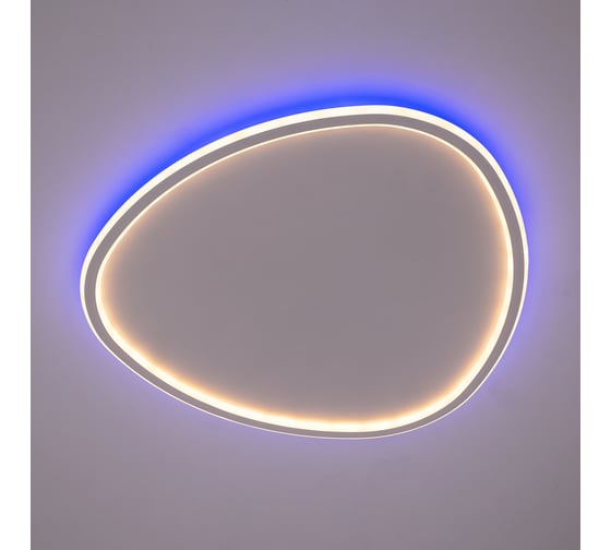 Люстра с пультом Citilux ТRIO LED, RGB, белая CL215B260E