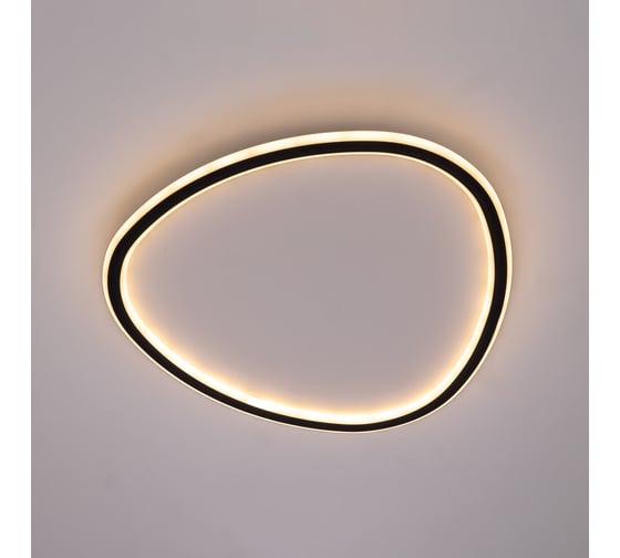 Люстра с пультом Citilux ТRIO LED, RGB, черный CL215B251E