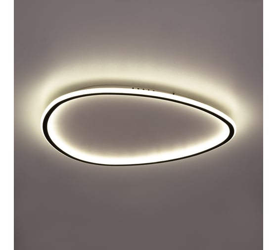 Люстра с пультом Citilux ТRIO LED, RGB, черный CL215B261E