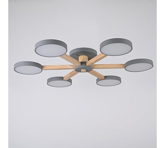 Потолочная люстра IMPERIUMLOFT TURNA 6 Gray 178337-26