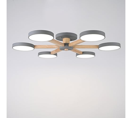Потолочная люстра IMPERIUMLOFT TURNA 6 Gray 178337-26