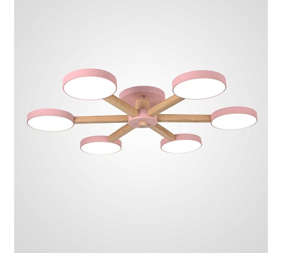 Потолочная люстра IMPERIUMLOFT TURNA 6 Pink 178339-26 1